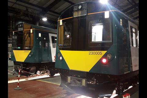 Vivarail has delivered the three two-car Class 230 D-Train DMUs produced for use by London Northwestern Railway on the Bedford – Bletchley line.